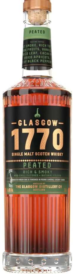 Clearance Glasgow 1770 Distillery 1770 Glasgow Distillery Peated Single Malt