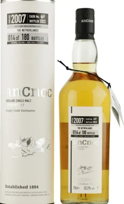 Sale Mars Ancnoc 15 Years 2007 Single Cask Netherlands Cask Strength