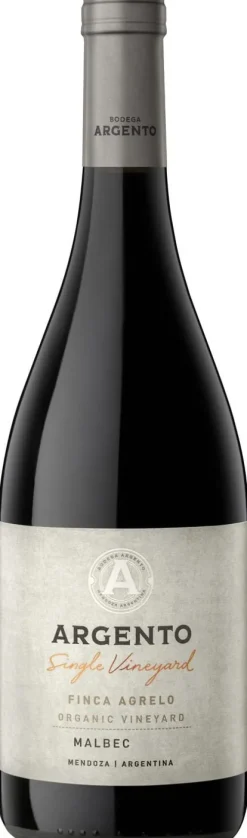 New Bodega Argento Argento Single Vineyard Agrelo Malbec Bio