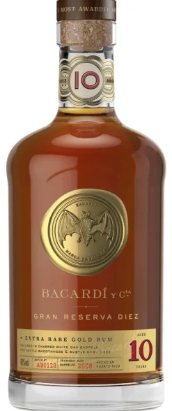 Sale Bacardi Bacardí Gran Reserva Diez