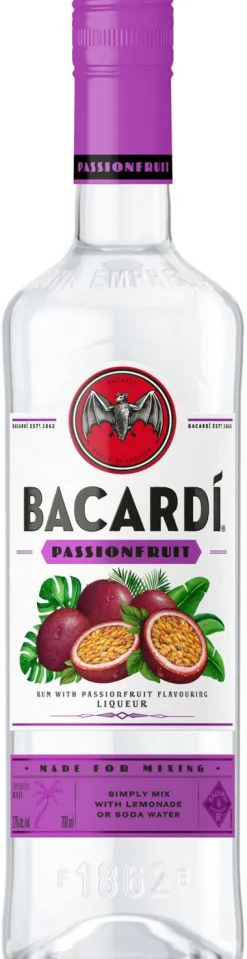 New Bacardi Bacardí Passion Fruit