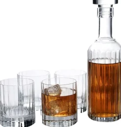 Clearance Chef & Sommelier Bach Whiskyset - Karaf + 4 Tumblers