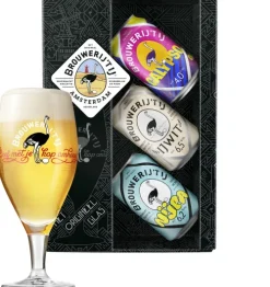 Discount Brouwerij 't IJ Cadeauverpakking met glas