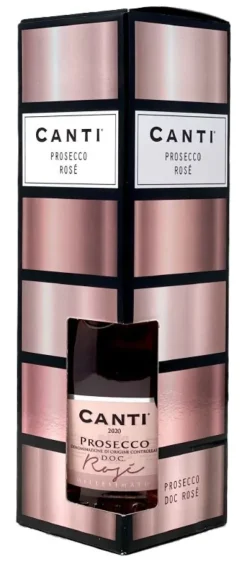 Clearance Canti Prosecco Rosé Cadeauverpakking