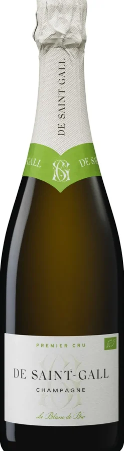 Hot Champagne de Saint-Gall De Saint-Gall le Blanc de Bio Champagne