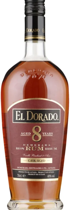 New El Dorado El Dorado Rum 8 Years