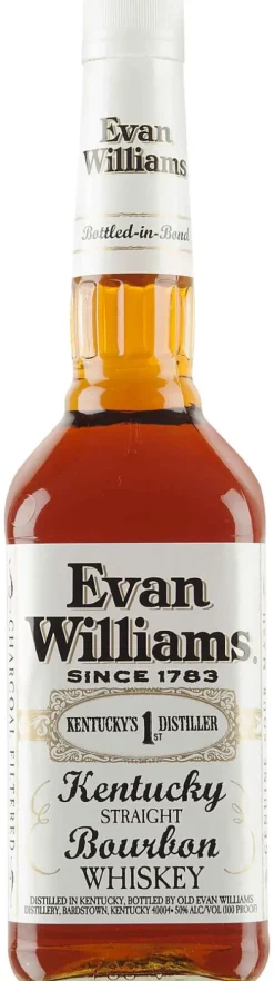 New Evan Williams Evan Williams bourbon bottled in bond
