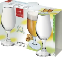 Outlet Luigi Bormioli Executive Bierglas 37,5CL - set van 3