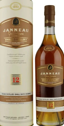 Best Janneau Armagnac 12 Years