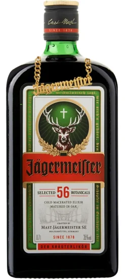 J&auml;germeister Jägermeister met Ketting