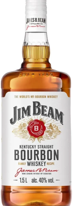 New Jim Beam Jim Beam White Bourbon Whiskey
