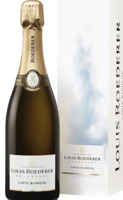 Clearance Champagne Louis Roederer Louis Roederer Carte Blanche Demi-Sec Cadeauverpakking