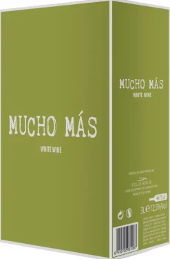 New Mucho Mas Mucho Mas Blanco Bag in Box