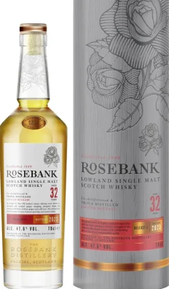 Discount Rosebank 32 Years Lowland Single Malt