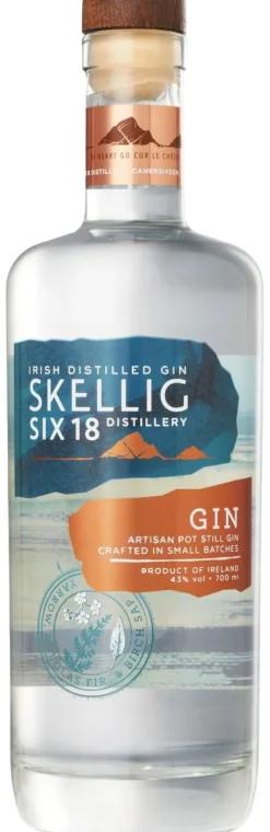 Hot Geen Skellig Six18 Irish Pot Still Gin