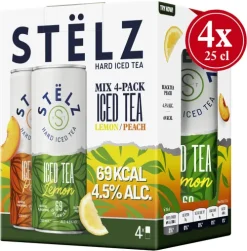 Discount STËLZ Iced Tea Valuepack Lemon & Peach