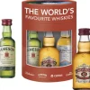 Best Geschenk The World's Favourite Whiskies Cadeaupakket met 4 mini's