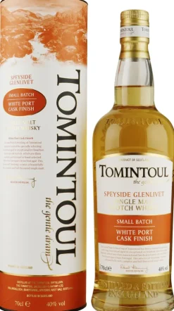 Hot Tomintoul White Port Cask