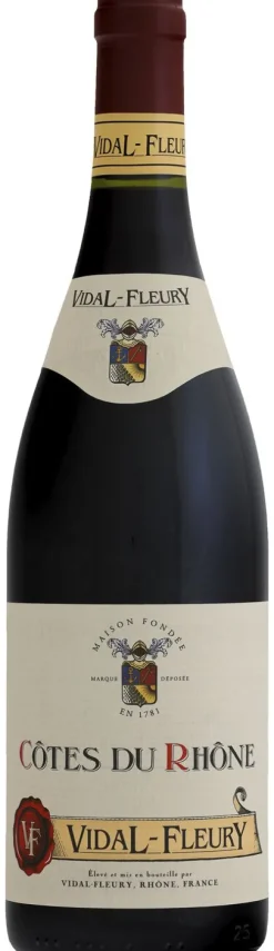 New Vidal-Fleury Côtes du Rhône